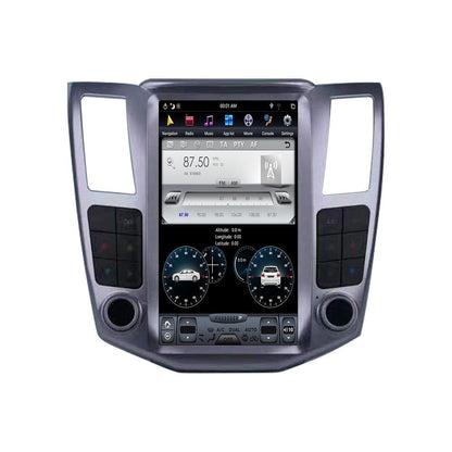 [ G6 octa-core ] 11.8" Vertical Screen Android 13 Fast boot Navigation Radio for Lexus RX RX300 RX330 RX350 RX400h 2003 - 2008