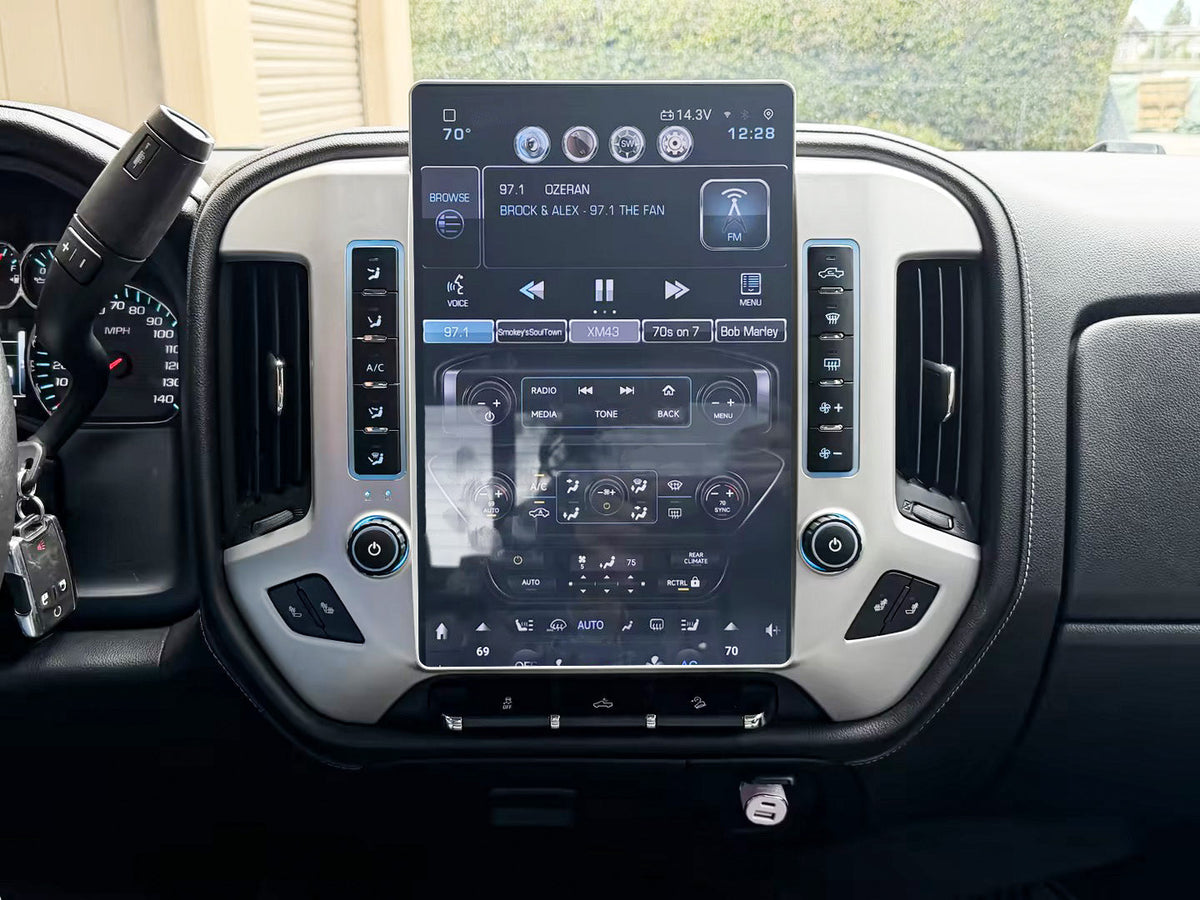 [Special Edition] 12.1/14.5" Android 13/14 Fast boot Navi Radio for Chevy Silverado GMC SIERRA 2014 - 2019