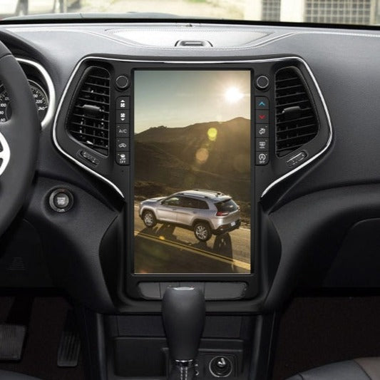 13.6" Vertical Screen Android 13/14 Fast boot Navigation Radio for Jeep Cherokee 2014 - 2021