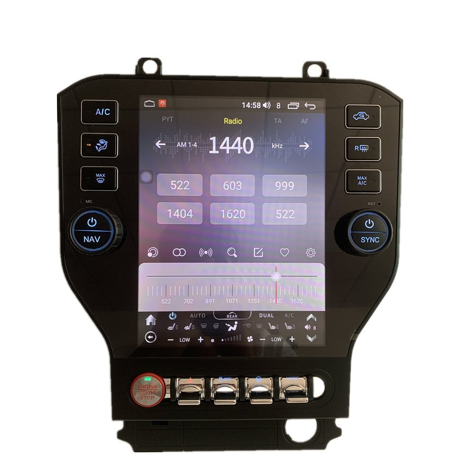 10.4" Vertical Screen Android 13/14 Fast boot Navigation Radio for Ford Mustang 2015 - 2023