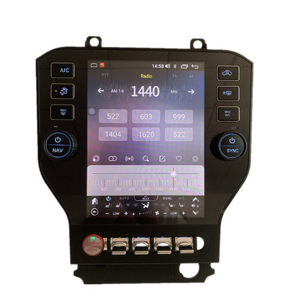10.4” Android 13/14 fast boot Vertical Screen Navigation Radio for Ford Mustang 2015 - 2023