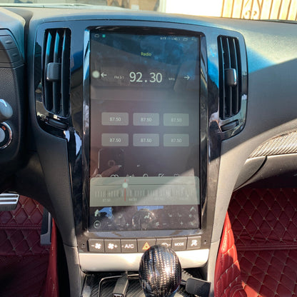 [open box] Qualcomm6125/Sc7870 13.6" Vertical Screen Android 12/13/14 Fast boot Navigation Receiver for Infiniti G25 G35 G37 Q40 Q60 2007 - 2015