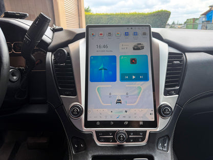 12.1/14.5" Android 9/13 Fast boot Vertical Screen Navigation Radio for Chevrolet Tahoe Suburban GMC Yukon 2015 - 2020