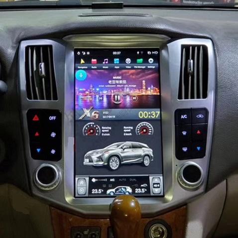 [ G6 octa-core ] 11.8" Vertical Screen Android 13 Fast boot Navigation Radio for Lexus RX RX300 RX330 RX350 RX400h 2003 - 2008