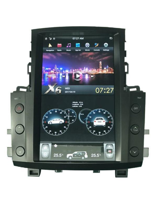 [ G6 octa-core ] 13.6" Android 13 Fast boot Vertical Screen Navi Radio for Lexus LX570 2008-2015