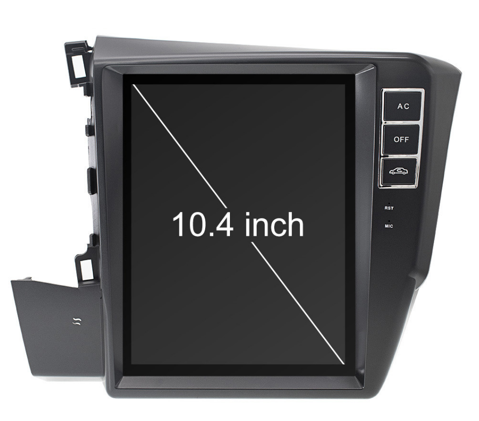 [ G6 octa-core ] 10.4" Vertical Screen Android 11 Fast boot Navigation Radio for Honda Civic 2012