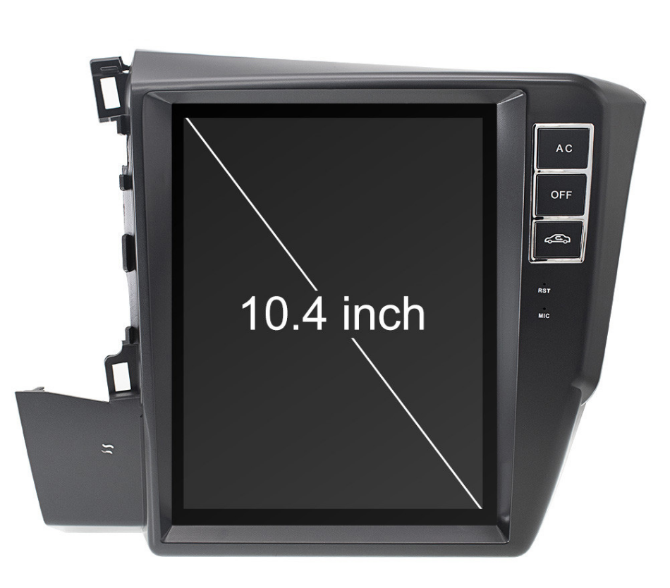 [ G6 octa-core ] 10.4" Vertical Screen Android 13 Fast boot Navigation Radio for Honda Civic 2012