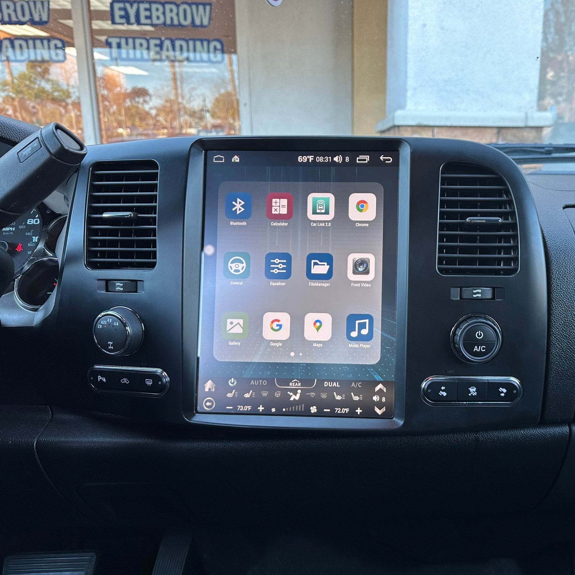 [Open box] 12.1” Android 10/12/13/14 fast boot Vertical Screen Navigation Radio for Chevrolet Silverado GMC Sierra 2007 - 2013