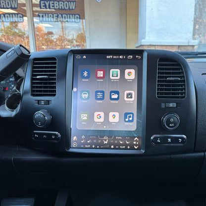 [Open box] 12.1” Android 10/12/13/14 fast boot Vertical Screen Navigation Radio for Chevrolet Silverado GMC Sierra 2007 - 2013