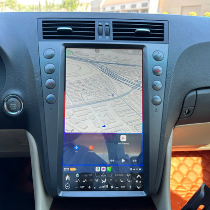 [Open Box] 13.6" Vertical Screen Android 12/13 Fast boot Navigation Radio for Lexus GS 300 350 430 450h 460 2005 - 2011