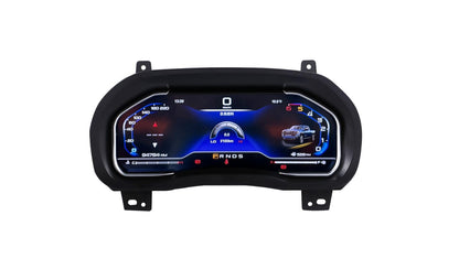 12.3 inch LCD Screen Digital Cluster Gauge for Chevrolet Silverado 2014-2018 Speedometer Replacement Dashboard Instrument Cluster Digital Display Panel