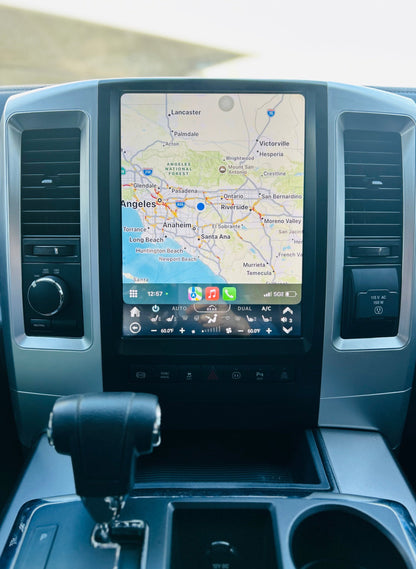 [Open Box] 12.1“ / 13" Android 14 Fast boot Vertical Screen Navi Radio for Dodge Ram 2009 - 2018