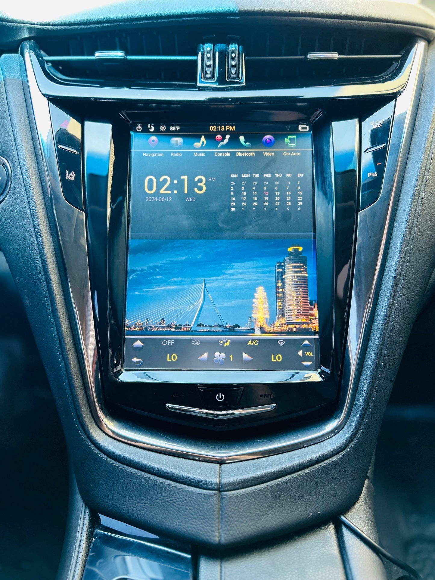 [Open Box] 10.4" Android 14 Fast boot Vertical Screen Navi Radio for Cadillac ATS CTS XTS SRX Escalade 2013 - 2019