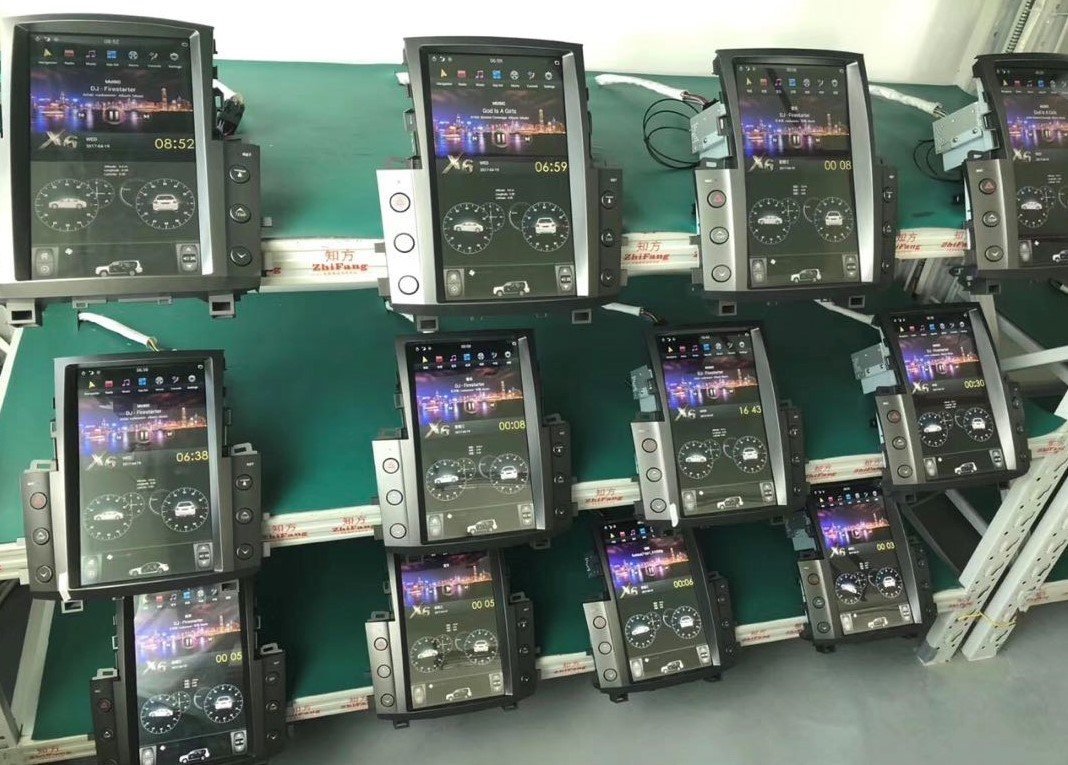 [open box] [ G6 octa-core ] 13.6" Android 11 Fast boot Vertical Screen Navi Radio for Lexus LX570 2008-2015