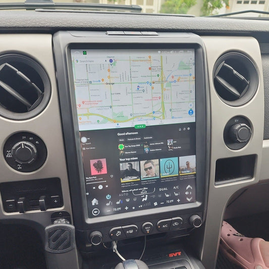13” Android 12 Vertical Screen Navigation Radio for Ford F-150 2009 - 2012 | Phoenix Automotive