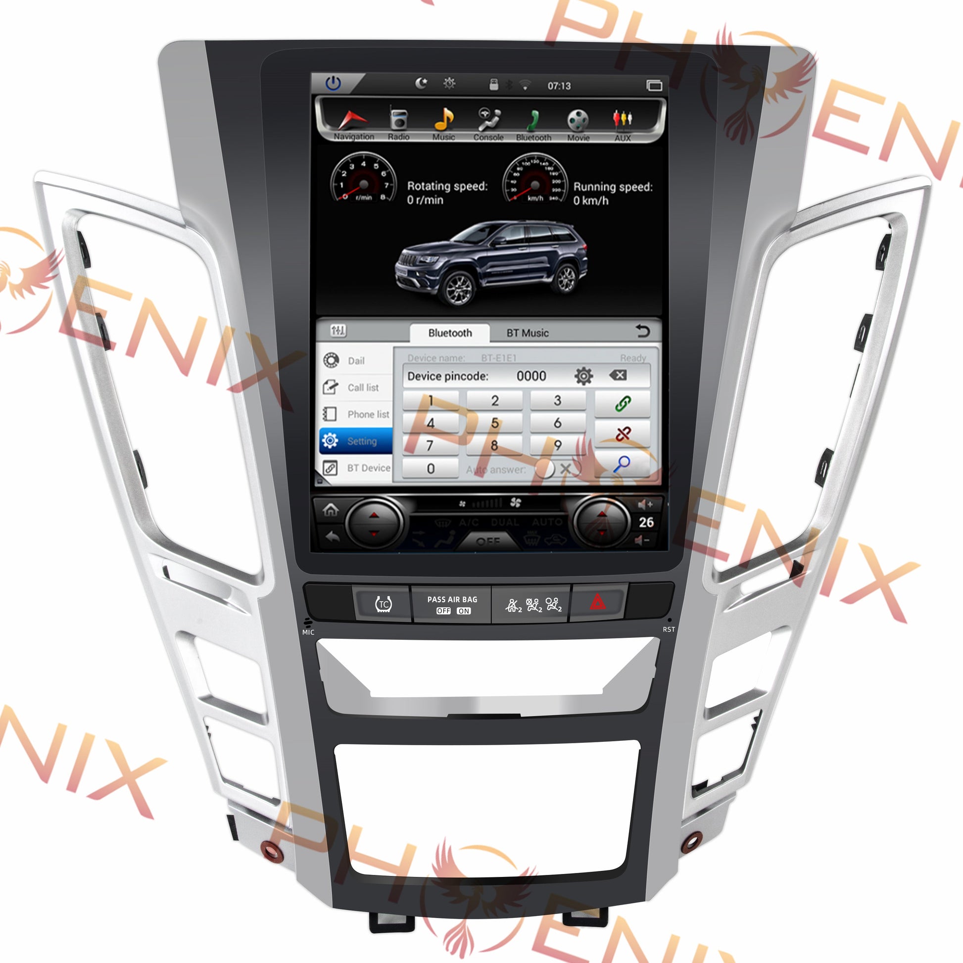 [Pre-order] [ PX6 SIX-CORE ] 10.4" ANDROID 9 Fast Boot Vertical Screen Navi Radio for Cadillac CTS 2008 - 2013 CTS-V 2009 - 2014 | Phoenix Automotive