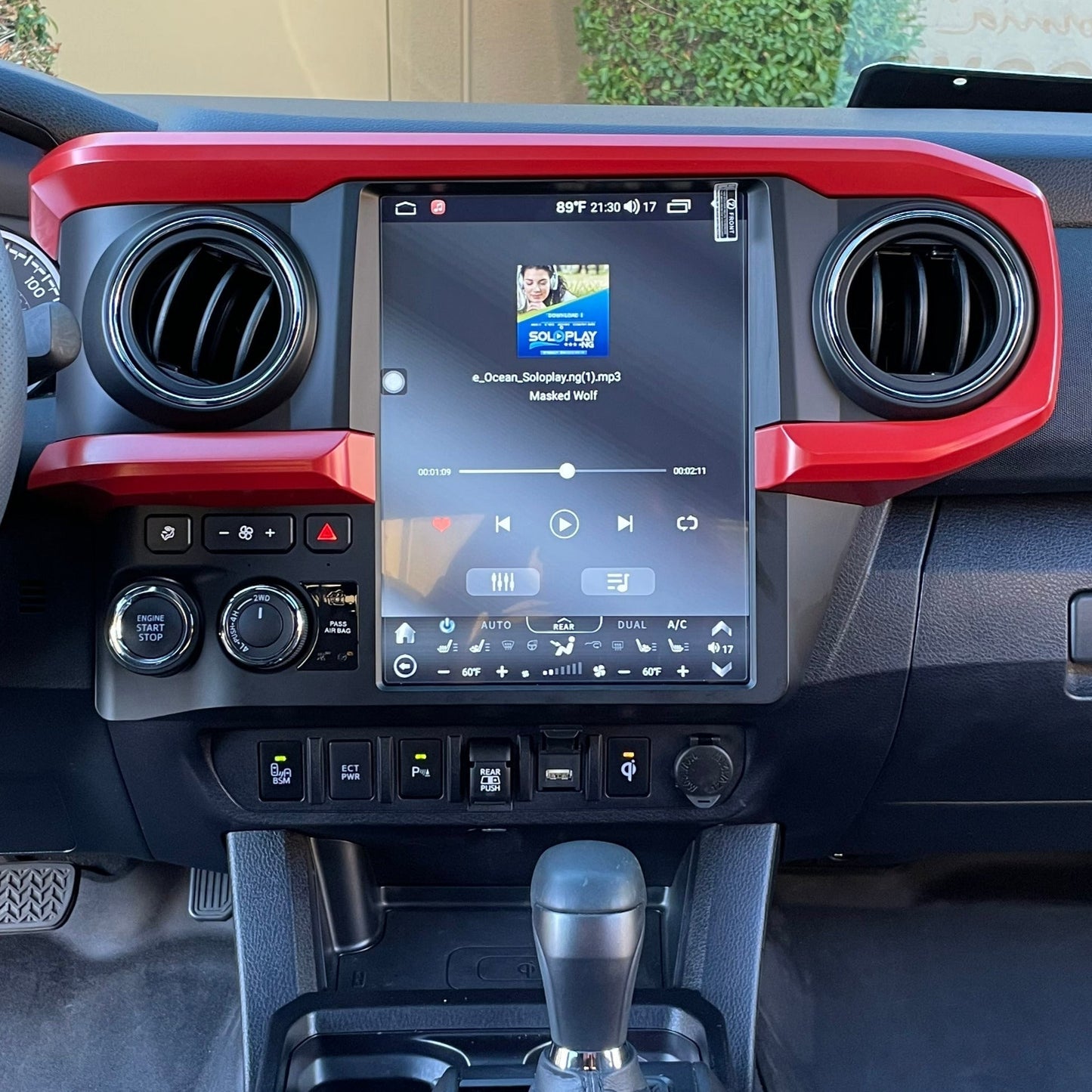 [Open Box] 12.1” Android 12/13 fast boot Vertical Screen Navigation Radio for Toyota Tacoma 2016 - 2022
