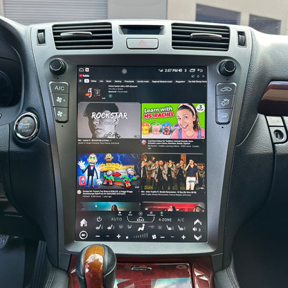 [Open box] 13" Vertical Screen Android 12/13 Fast boot Navi Radio For Lexus LS 460 600 600h 2007 - 2012