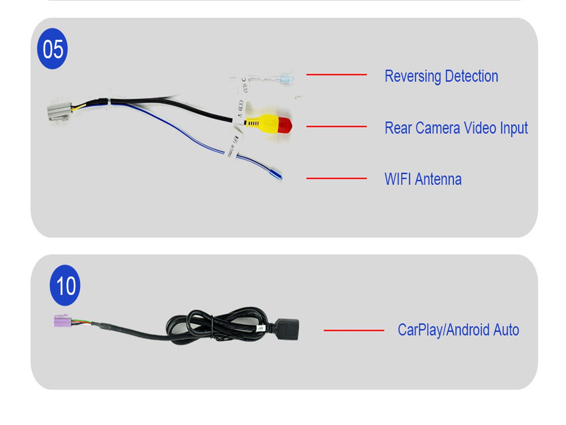 [open box] 13.3" Android 10.0 Universal double din Navigation Radio with Motorized rotatable screen