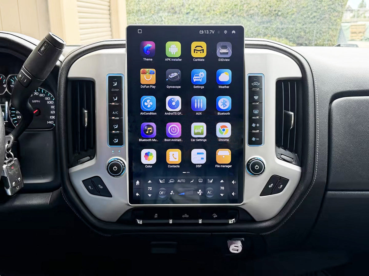 [Special Edition] 12.1/14.5" Android 13/14 Fast boot Navi Radio for Chevy Silverado GMC SIERRA 2014 - 2019