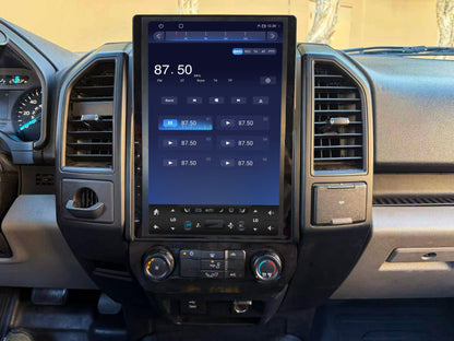 14.5” Android 14 Vertical Screen Navigation Radio for Ford F-150 F-250 F-350 F-450 F-550 2015-2020 Expedition 2018 - 2021
