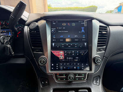 12.1/14.5" Android 9/13 Fast boot Vertical Screen Navigation Radio for Chevrolet Tahoe Suburban GMC Yukon 2015 - 2020