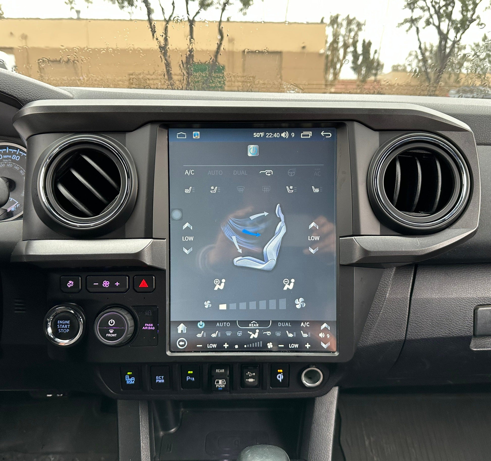 [open box] 12.1” Android 13 fast boot Vertical Screen Navigation Radio for Toyota Tacoma 2016 - 2023