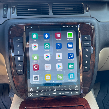 [open box] 13" Android 12/13/14 Navigation Radio for Chevrolet Silverado Tahoe Suburban GMC Yukon Sierra Avalanche 2007 - 2014