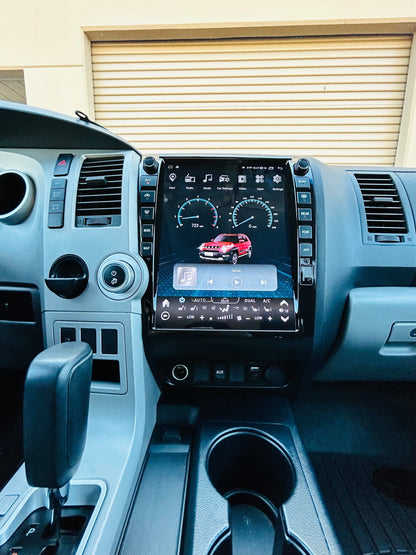 [open box] Qualcomm6125/SC7870 13" Android 13/14 Fast boot Vertical Screen Navigation Radio for Toyota Tundra 2007 - 2013 Sequoia 2008 - 2022