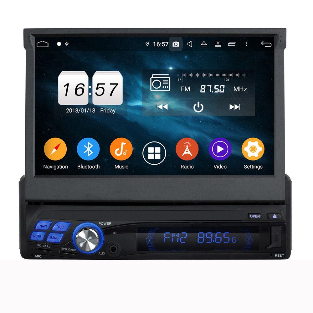 One Din 7" Six-core Eight-core Android 10.0 OEM Navigation Universa Radio