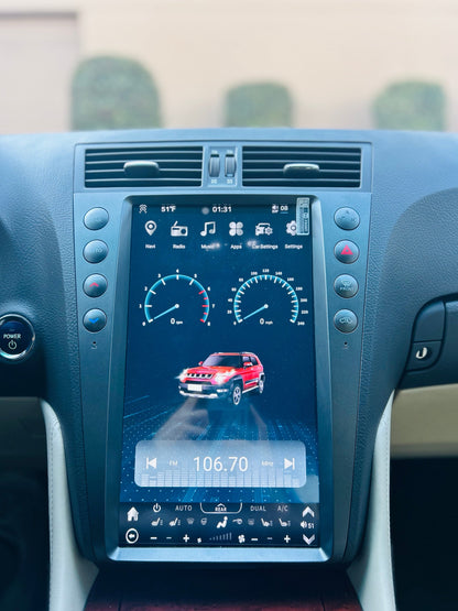 13.6" Vertical Screen Android 13 Fast boot Navigation Radio for Lexus GS 300 350 430 450h 460 2005 - 2011