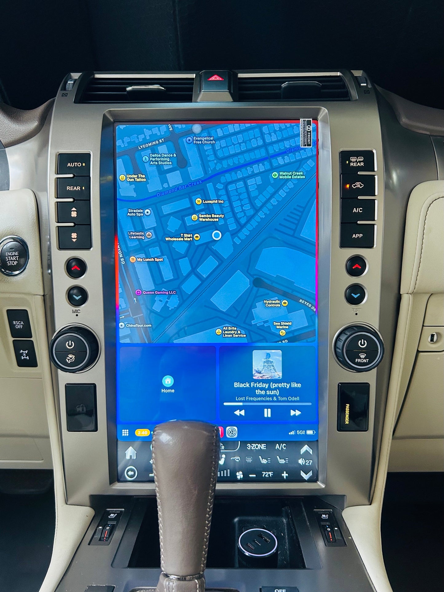 [open box] 15.6" Android 13/14 Fast boot Navigation Radio for Lexus GX 400 GX 460 2010 - 2021
