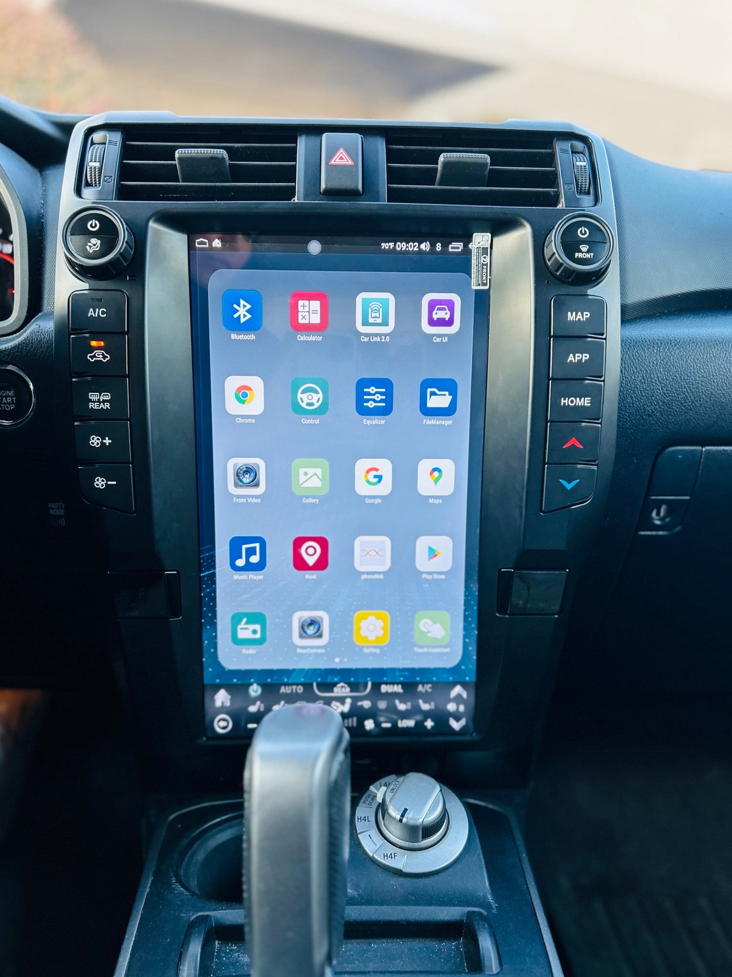 16" Vertical Screen Android 13/14 fast boot Navi Radio for Toyota 4Runner 2010 - 2023