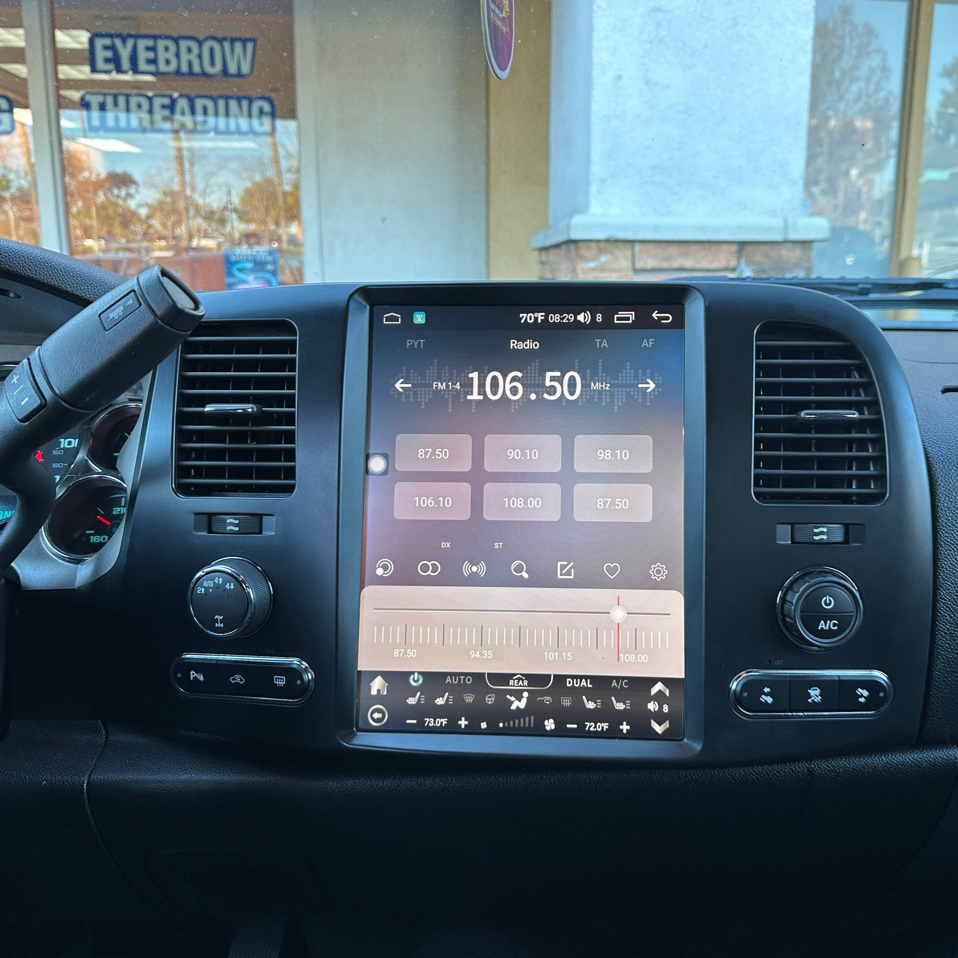 [Open box] 12.1” Android 10/12/13/14 fast boot Vertical Screen Navigation Radio for Chevrolet Silverado GMC Sierra 2007 - 2013