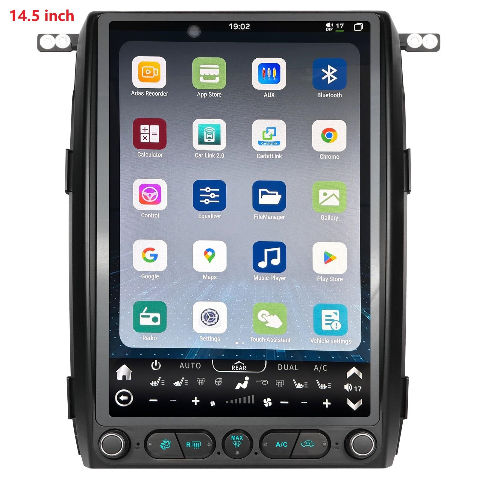 13/14.5 inch vertical screen Android 13/14 Fast boot navigation receiver for 2009 - 2014 Ford F-150