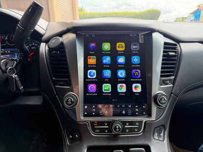 12.1/14.5" 13/14 Fast boot Vertical Screen Navigation Radio for Chevrolet Tahoe Suburban GMC Yukon 2015 - 2020