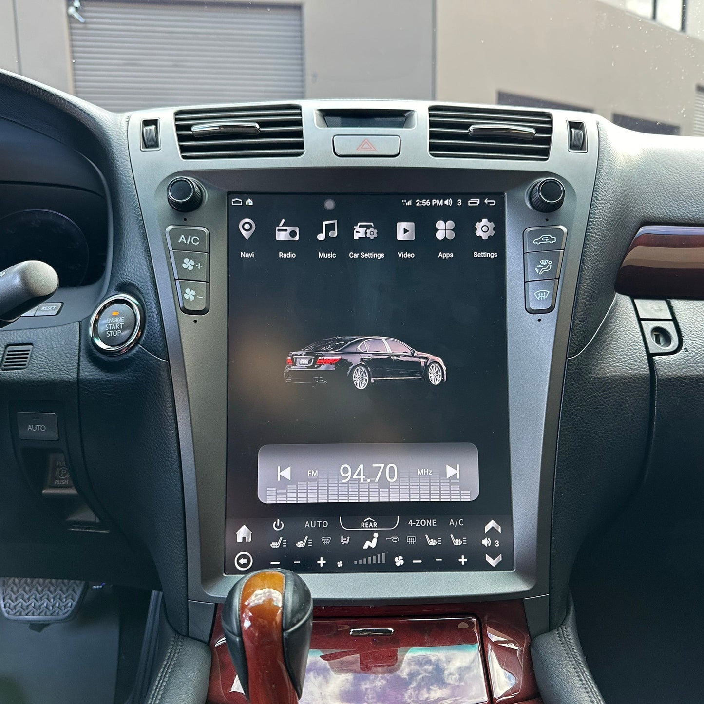 [Open box] 13" Vertical Screen Android 12/13 Fast boot Navi Radio For Lexus LS 460 600 600h 2007 - 2012