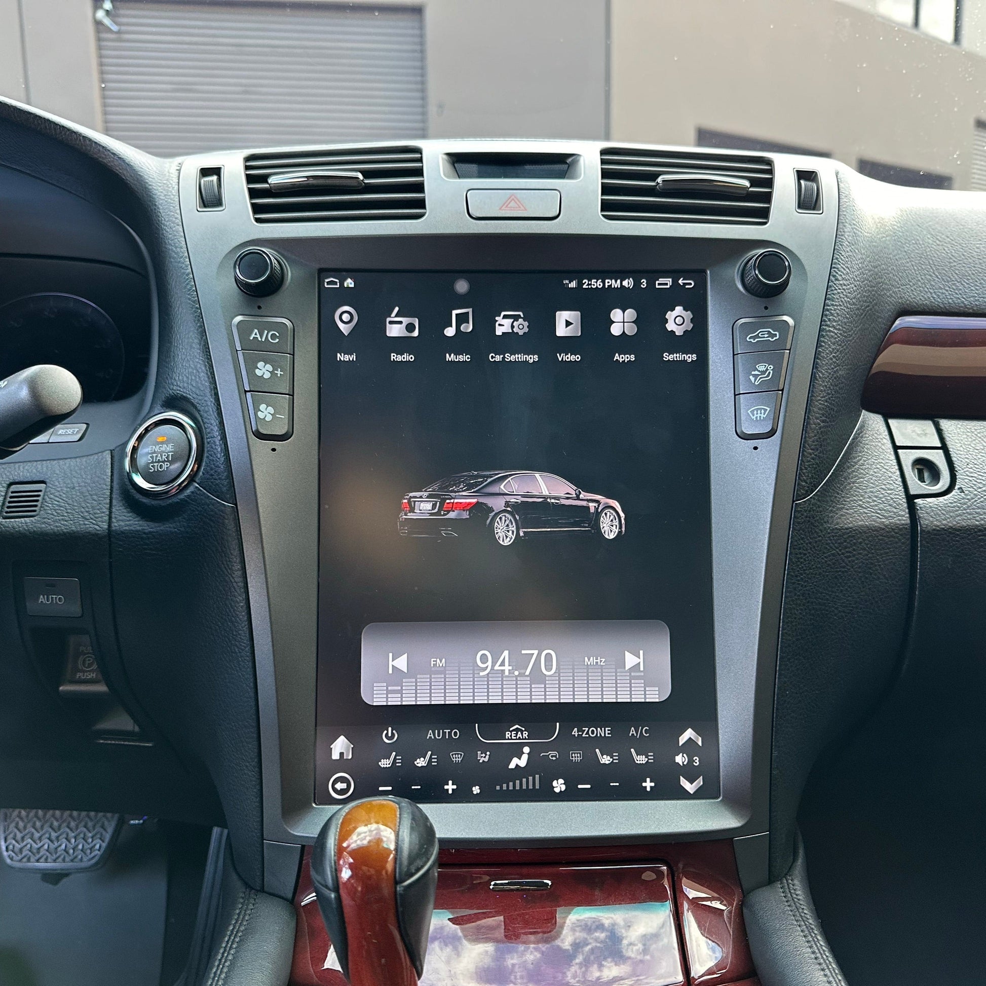 [Open box] 13" Vertical Screen Android 12/13 Fast boot Navi Radio For Lexus LS 460 600 600h 2007 - 2012