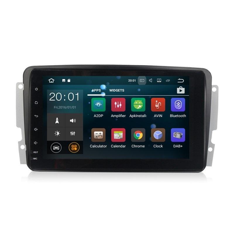 [open box] 8" Octa-Core Android Navigation Radio for Mercedes-Benz CLK SLK ML G 1998 - 2004