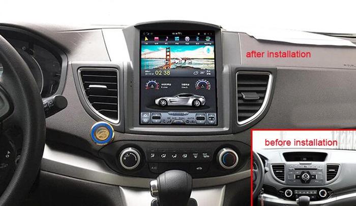 [ G6 octa-core ] 10.4" Vertical Screen Android 13 Fast boot Navi Radio for Honda CR-V 2012