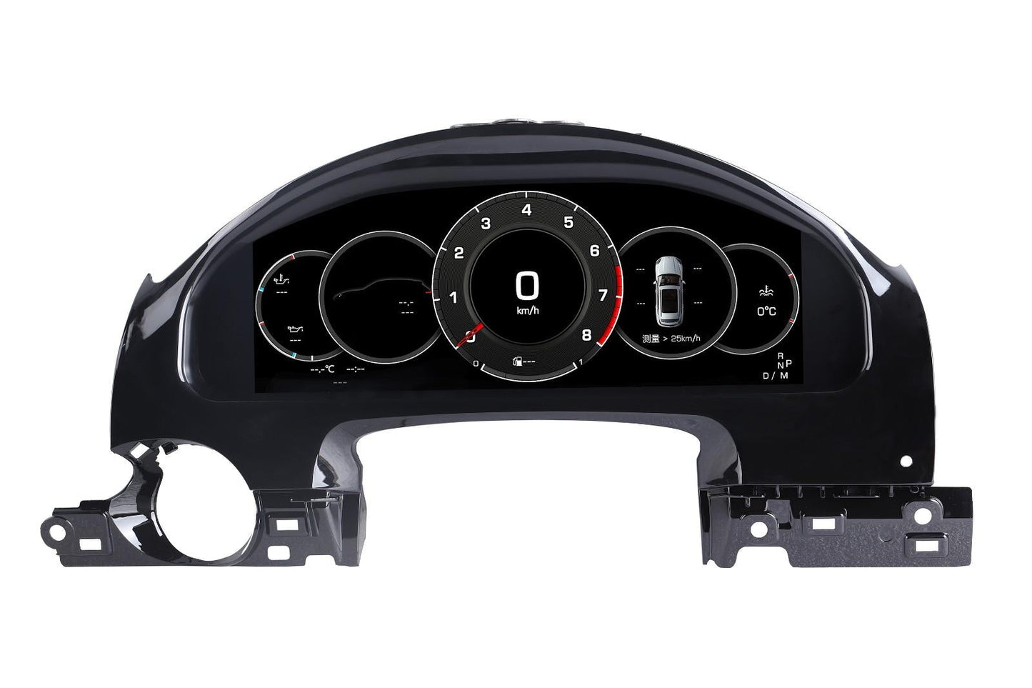 12.3 inch LCD Screen Digital Cluster Gauge for Porsche Cayenne 2011-2017 Speedometer Replacement Dashboard Instrument Cluster Digital Display Panel