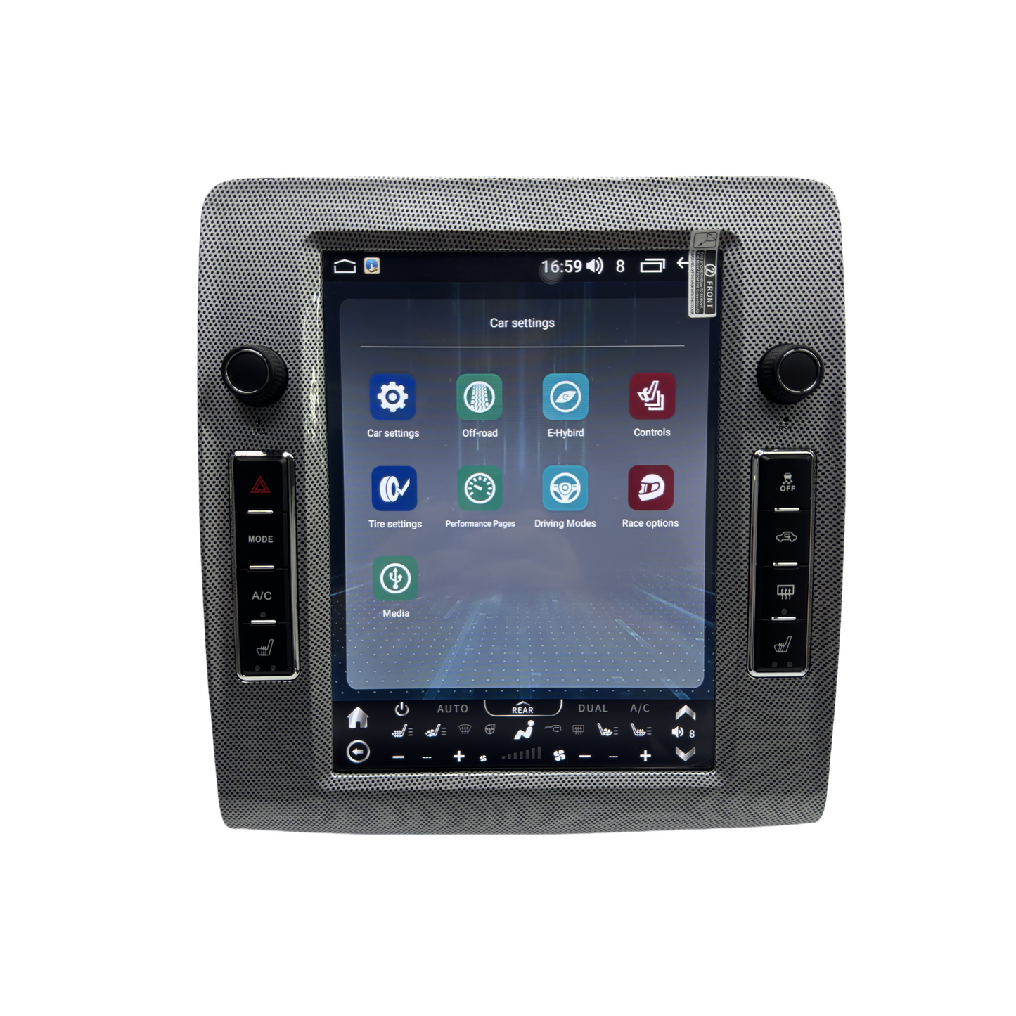 10.4" Vertical Screen Android 13 Fast boot Navigation Radio for Dodge Challenger 2008 - 2014