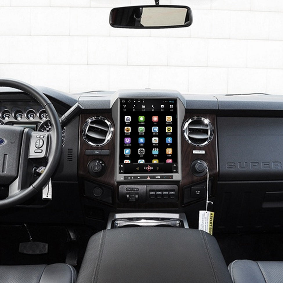 13 inch Android 10/13/14 Vertical Screen Navigation Radio for Ford F-250 F-350 Super Duty trucks 2013 - 2016