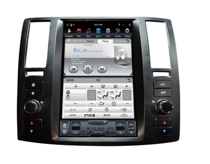 [ G6 octa-core ] 11.8" Vertical Screen Android 13 Fast boot Navigatio Receiver for Infiniti FX25 FX35 FX37 2004 - 2008