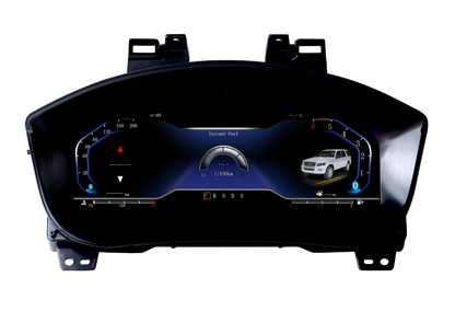 12.3 inch LCD Screen Digital Cluster Gauge for Ford Explorer 2017-2018 Speedometer Replacement Dashboard Instrument Cluster Digital Display Panel
