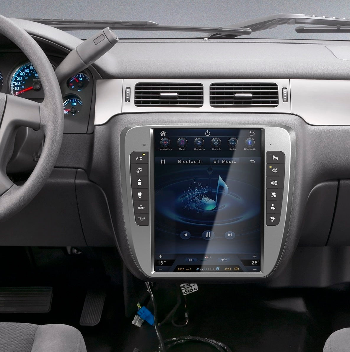 [Hot-selling] 13" Android 13 Navigation Radio for Chevrolet Silverado Tahoe Suburban GMC Yukon Sierra Avalanche 2007 - 2014