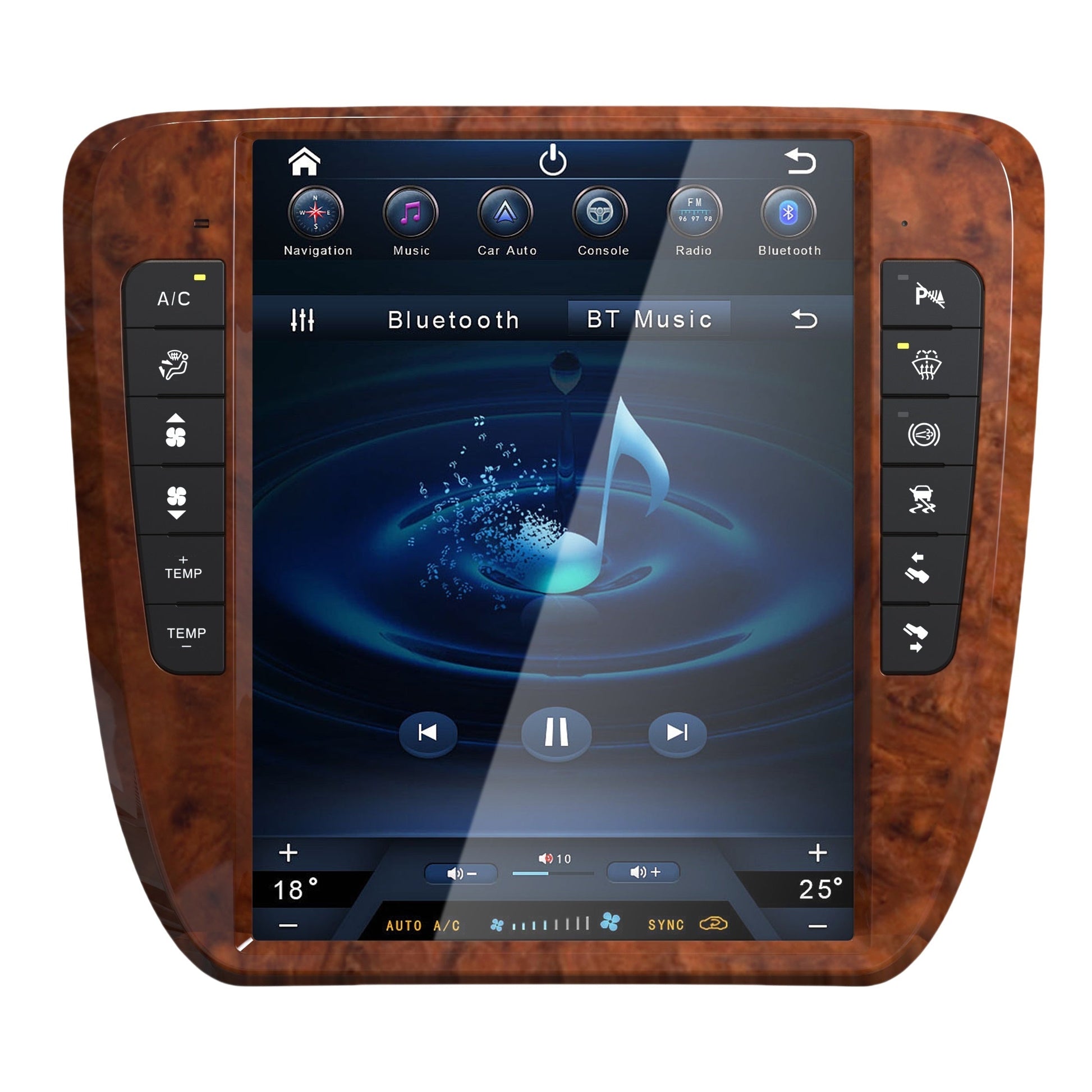 13" Android 13/14 Navigation Radio for Chevrolet Silverado Tahoe Suburban GMC Yukon Sierra Avalanche 2007 - 2014