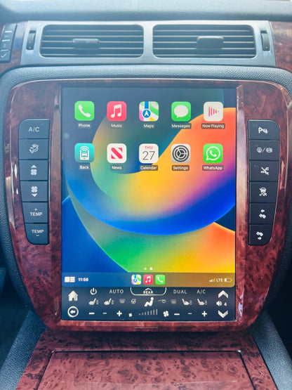 [open box] 13" Android 12/13/14 Navigation Radio for Chevrolet Silverado Tahoe Suburban GMC Yukon Sierra Avalanche 2007 - 2014