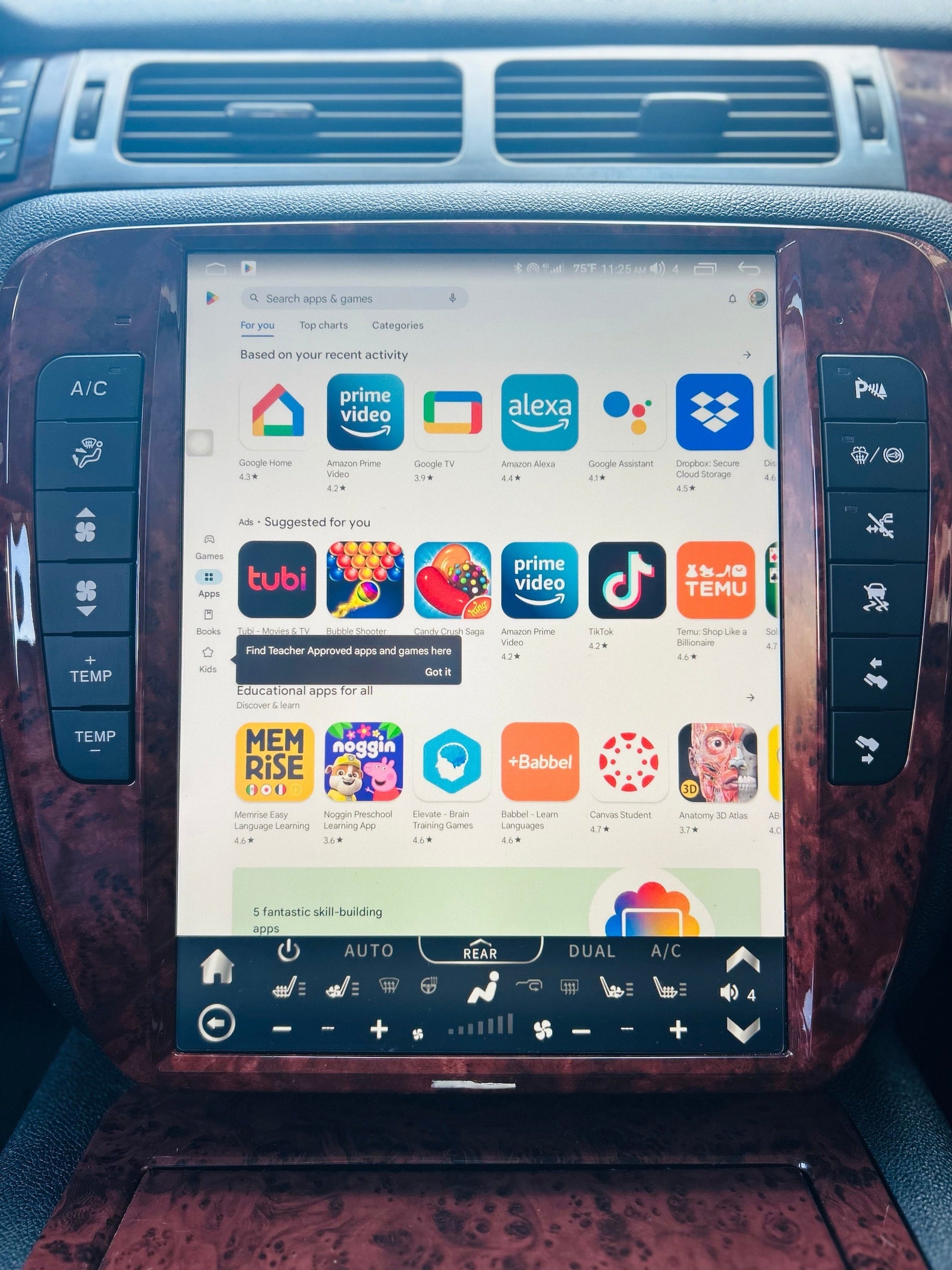 [open box] 13" Android 12/13/14 Navigation Radio for Chevrolet Silverado Tahoe Suburban GMC Yukon Sierra Avalanche 2007 - 2014