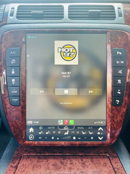[open box] 13" Android 12/13/14 Navigation Radio for Chevrolet Silverado Tahoe Suburban GMC Yukon Sierra Avalanche 2007 - 2014